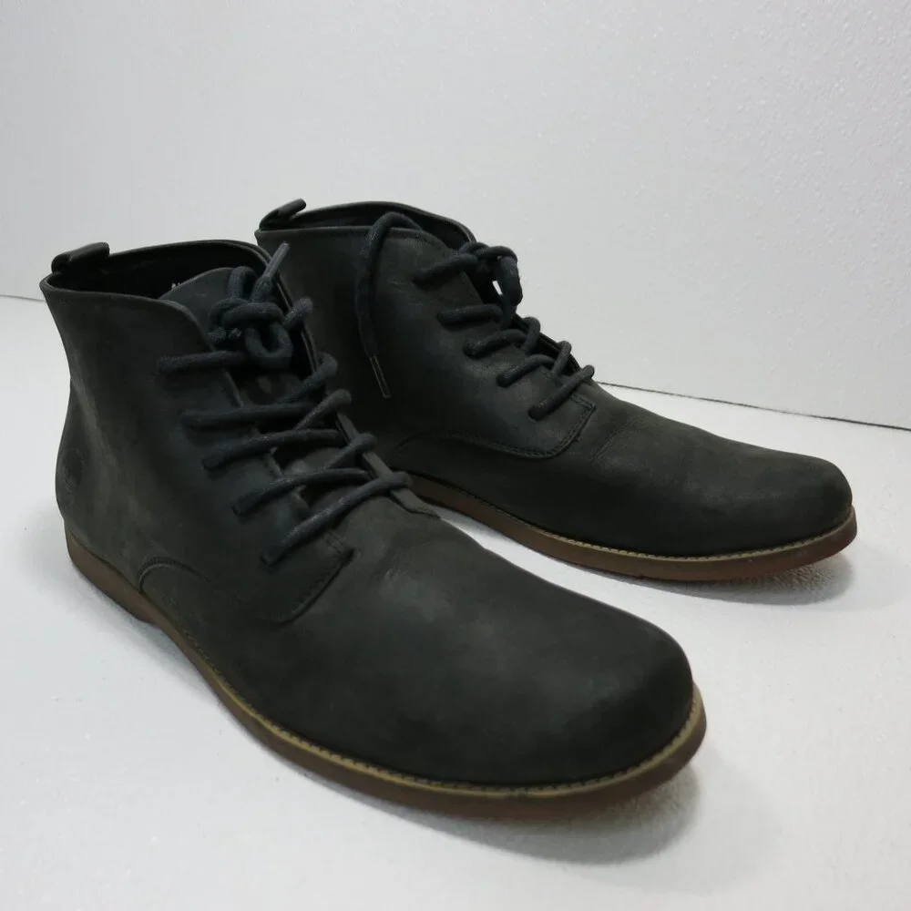 Timberland nubuck leather